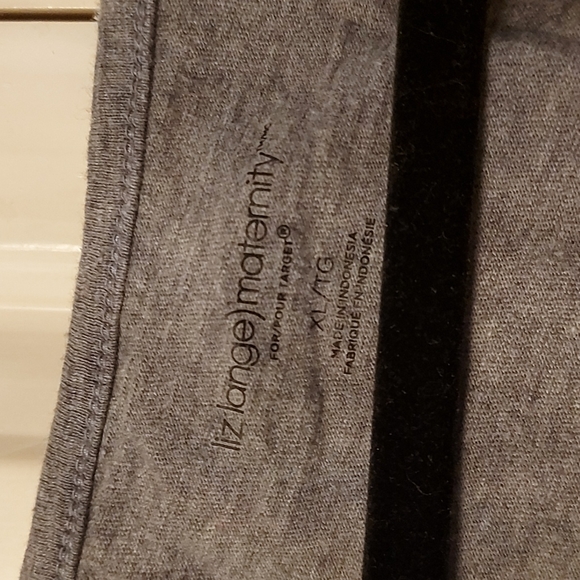 Short sleeves, Maternity, LizLange, Xl - Picture 3 of 5